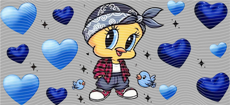 16oz Cartoon-T 433